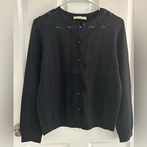 Sezane Black Women's Cardigan-Eleanor